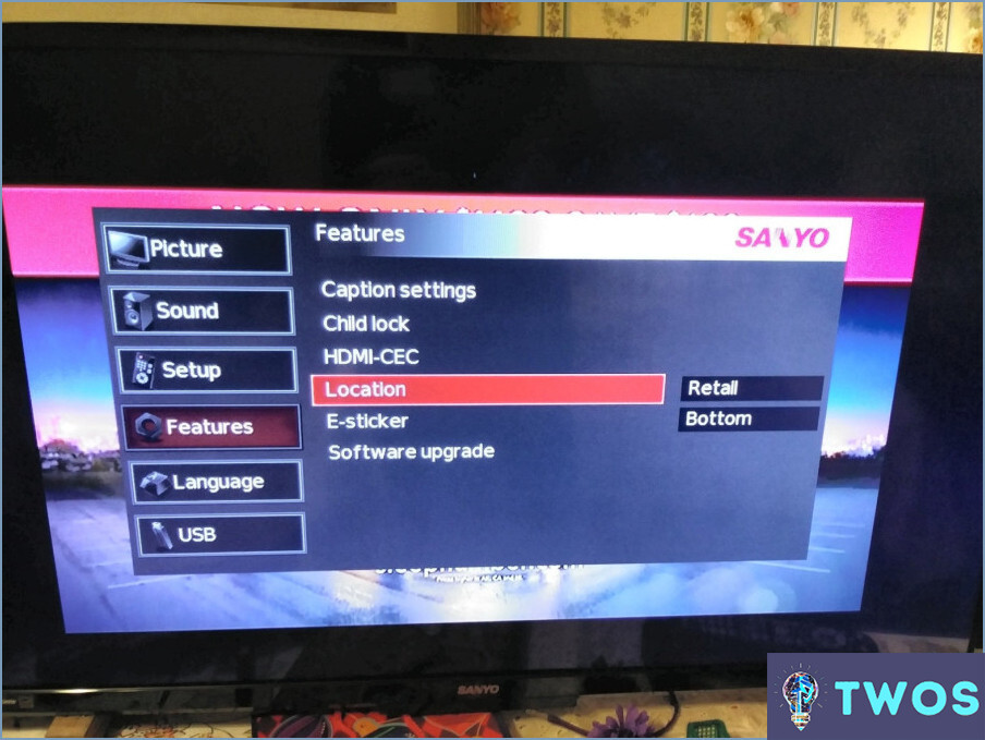 Cómo puedo arreglar el overscan en mi televisor Sanyo?