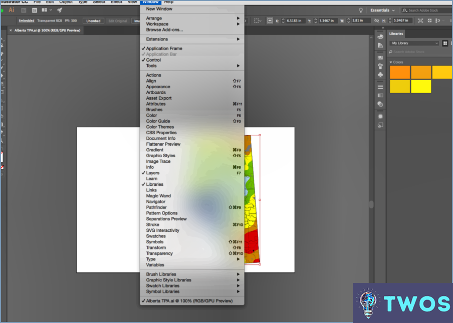 Cómo puedo mostrar la barra de propiedades en Illustrator?