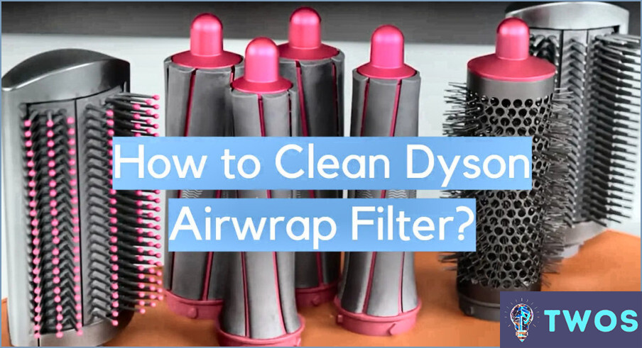 Cómo se limpia el filtro de una Dyson Airwrap?