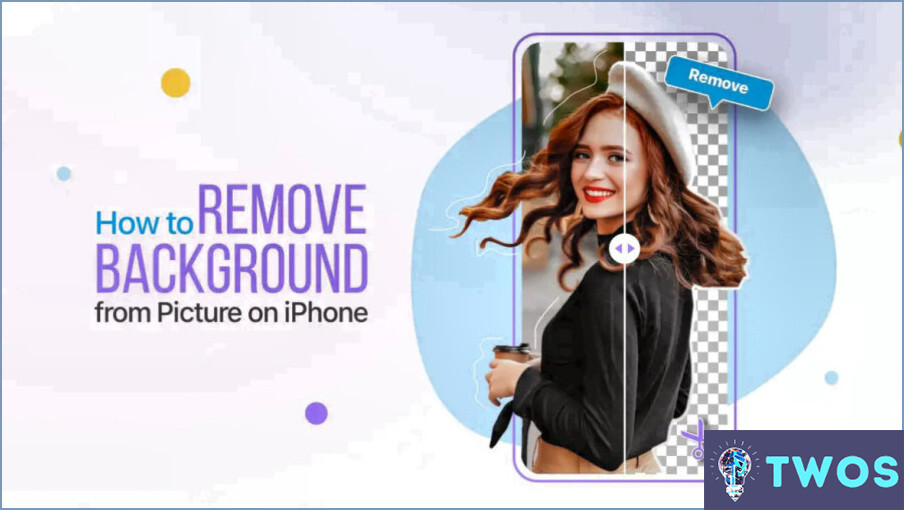 How To Remove Background From Picture On Iphone?