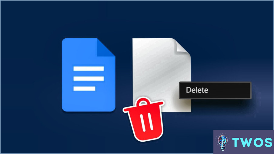 ¿Por qué no puedo eliminar un documento de Google Docs?
