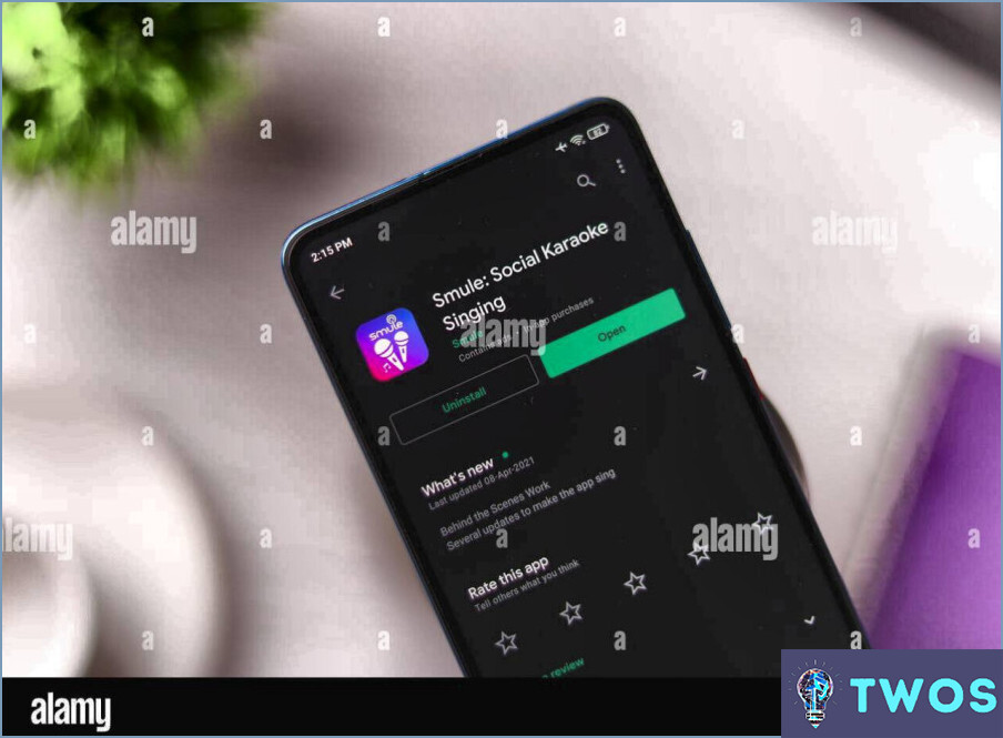¿Cómo desinstalo la aplicación Smule?