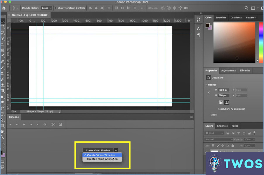 ¿Cómo guardar vídeo de Photoshop?