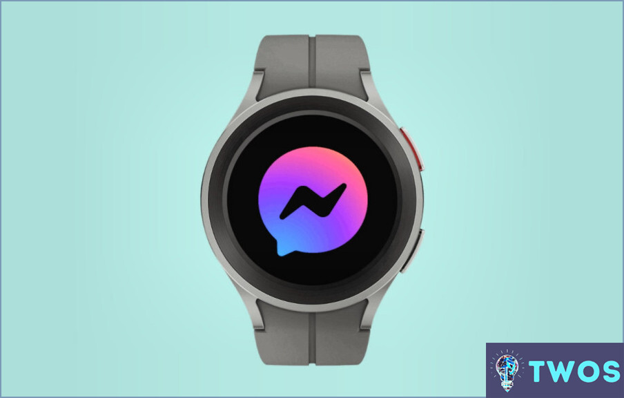 Cómo obtener Facebook Messenger en Samsung Galaxy Watch Active 2?