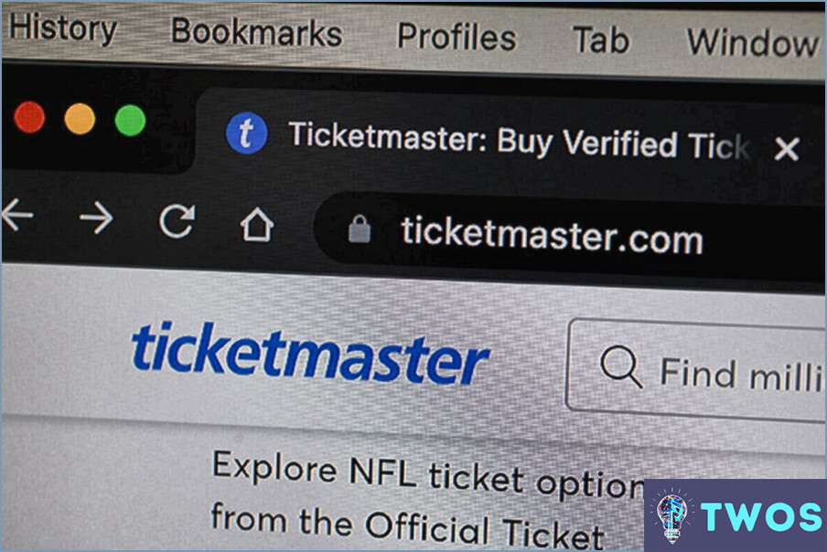 Cómo puedo cambiar mi cuenta de Ticketmaster?