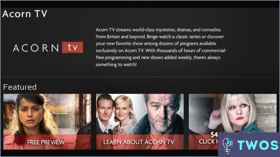 ¿Cómo puedo cancelar Acorn TV?