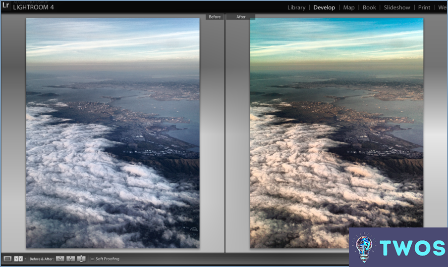 Cómo puedo mejorar las nubes en Lightroom?