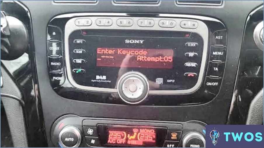 Cómo restablecer Sony Car Stereo?