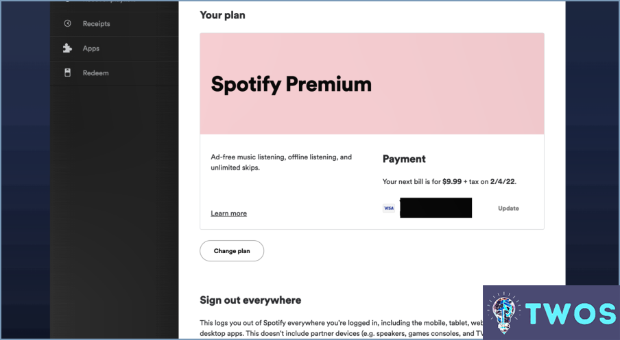 ¿Cómo se cancela Hulu a través de Spotify?