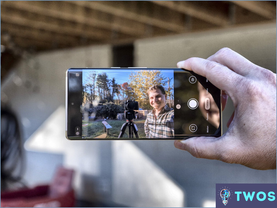 Cómo tomar una selfie en Android?
