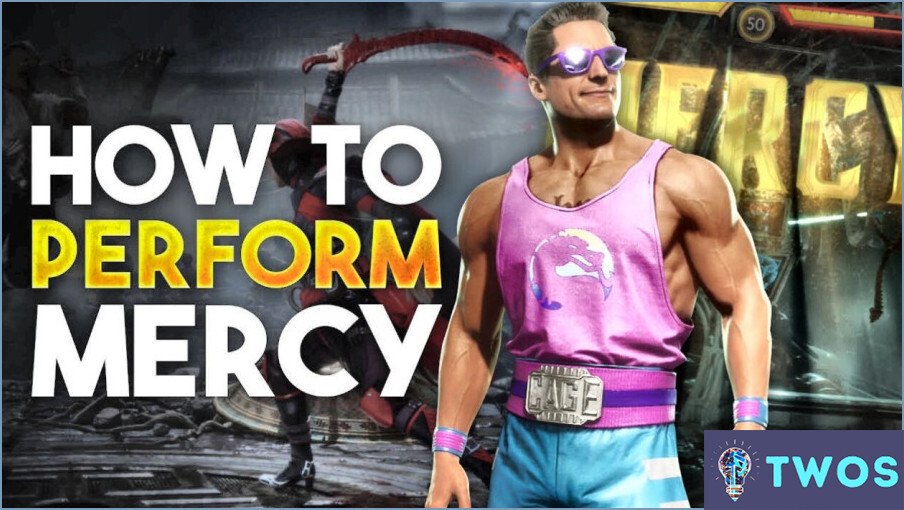 How To Perform Mercy Mk11 Ps4?