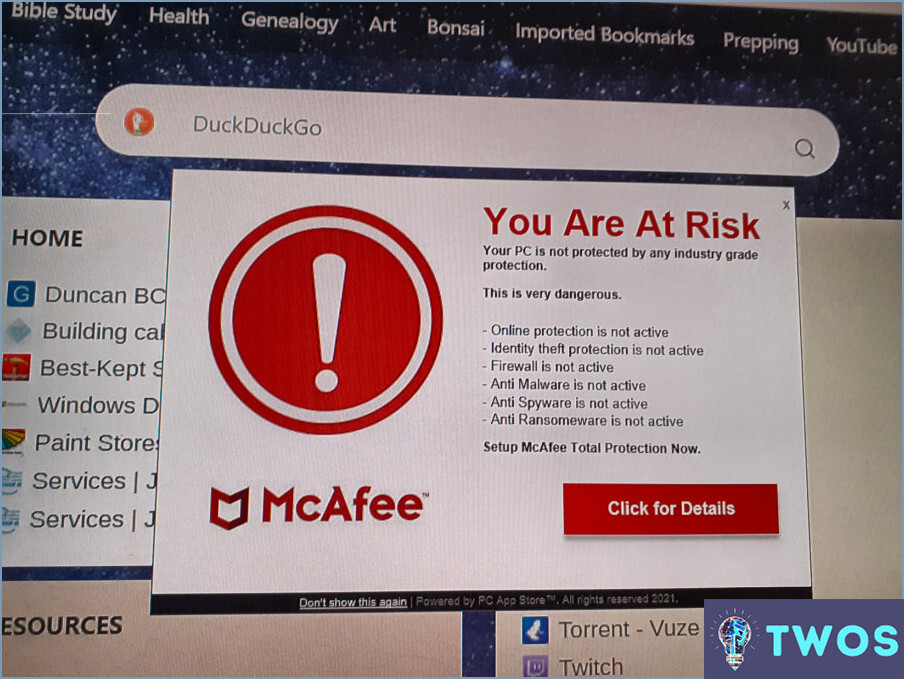 ¿Por qué no puedo eliminar McAfee de mi ordenador?