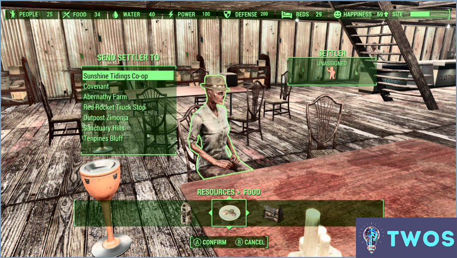 ¿Cómo asignar trabajadores en Fallout 4 Ps4?