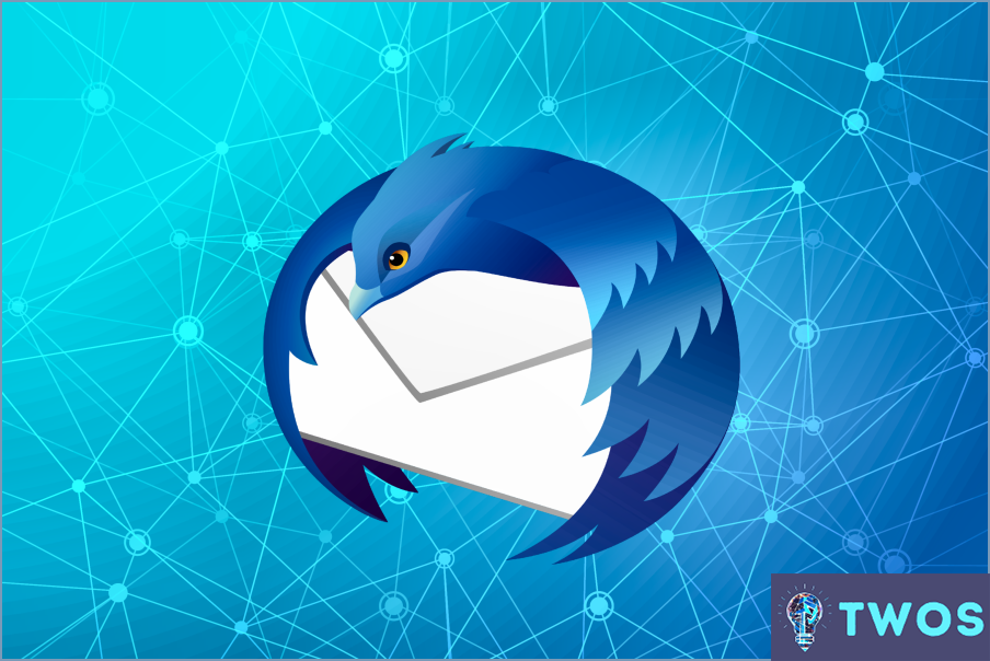 ¿Cómo cierro la sesión de correo electrónico de Thunderbird?