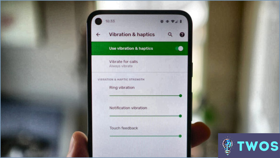 Cómo desactivar la retroalimentación háptica Android?