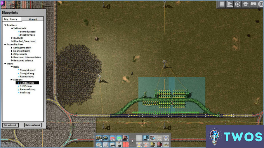 ¿Cómo eliminar Blueprints Factorio?