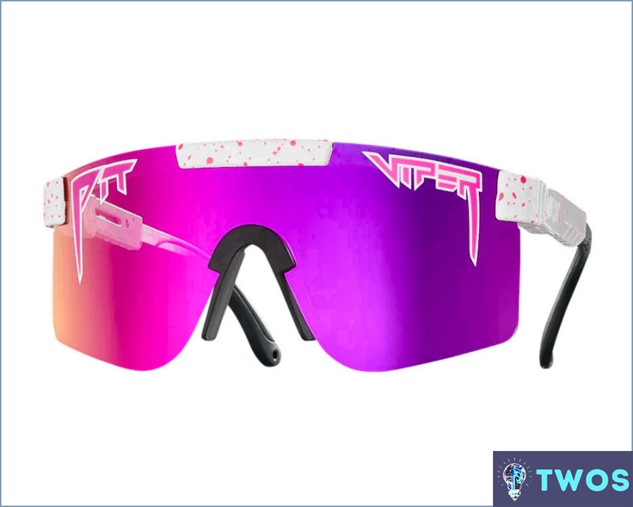 ¿Cómo limpiar las gafas de sol Pit Viper?