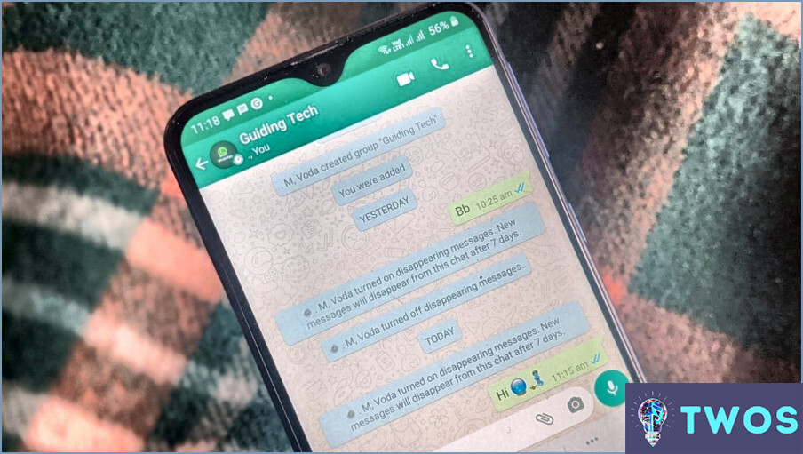 Cómo puedo borrar mensajes de WhatsApp después de 7 días?