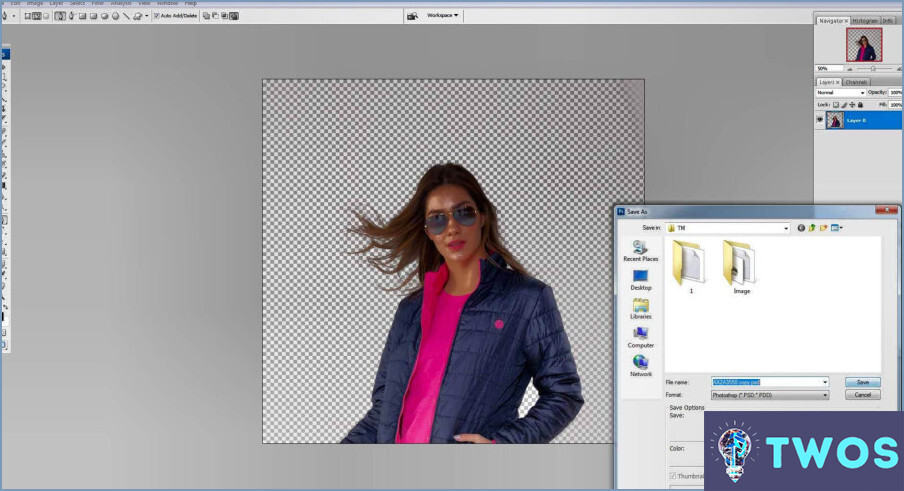 Cómo puedo hacer que el fondo transparente en Photoshop Elements?