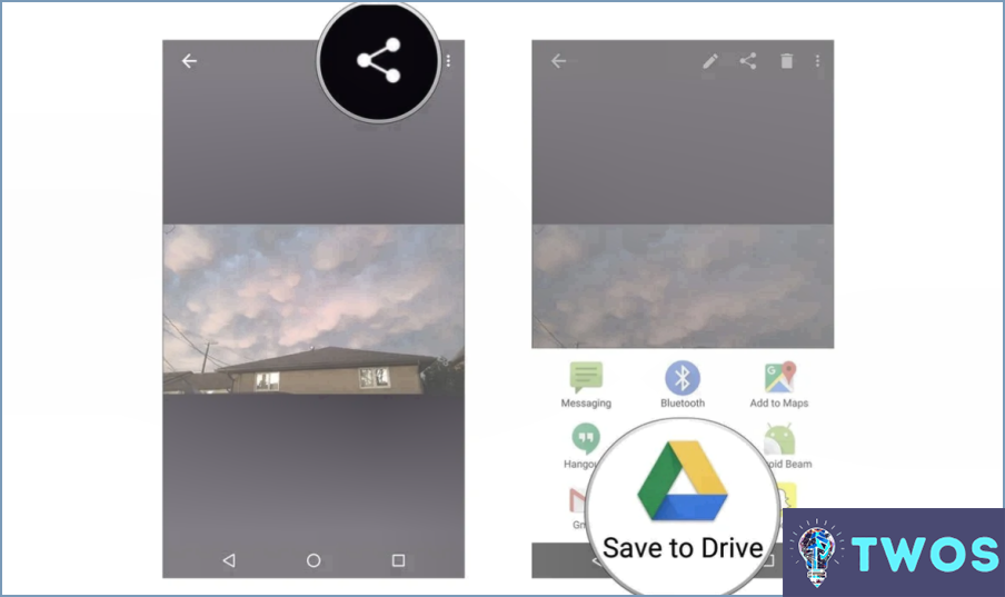 Cómo subir fotos a Google Drive desde Android?