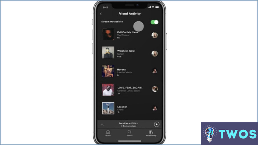 ¿Cómo ver la actividad de un amigo en Spotify?