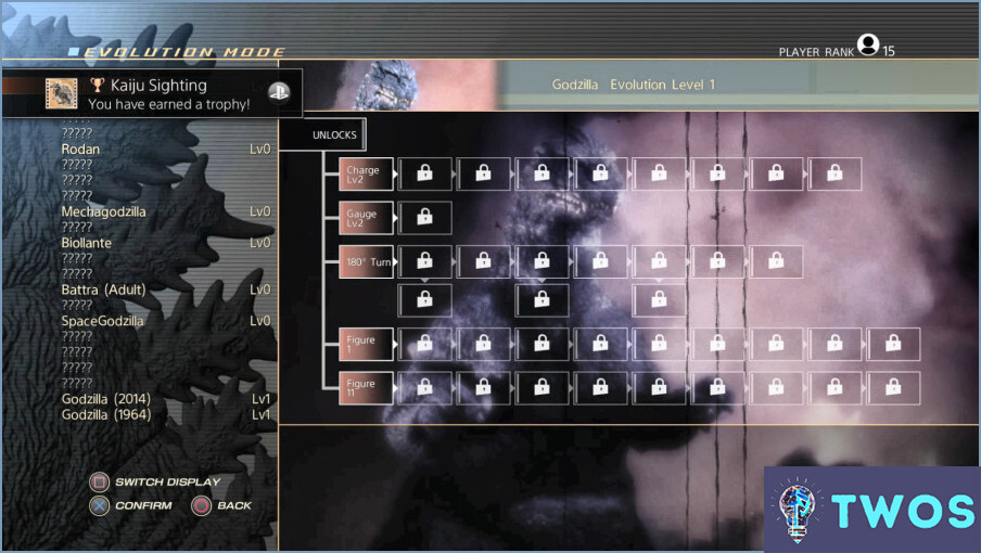 Godzilla Ps4 ¿Cómo desbloquear Kiryu?