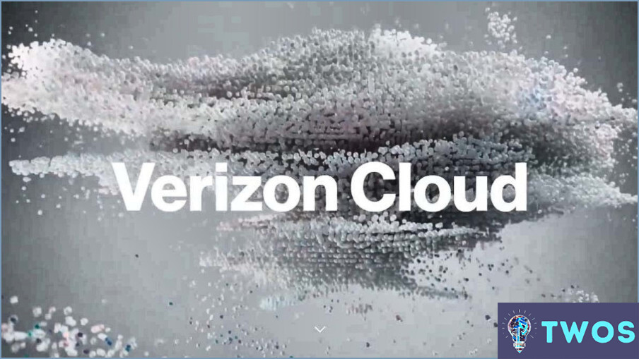 ¿Qué es el almacenamiento en la nube de Verizon?