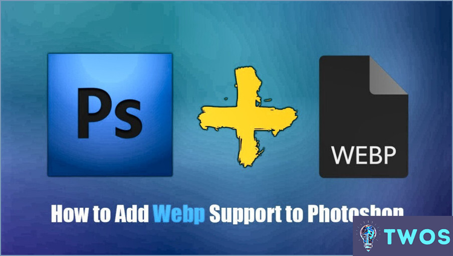 ¿Se puede abrir Webp en Photoshop?