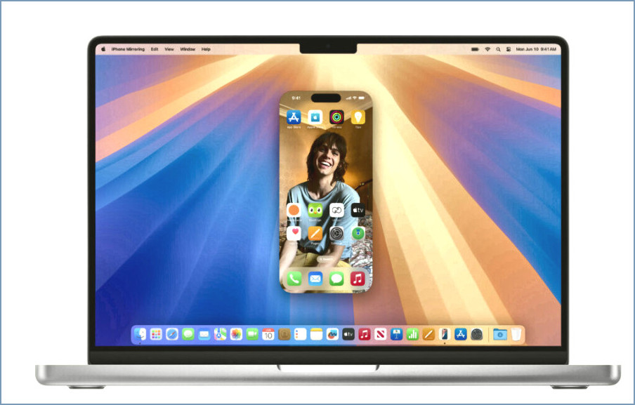 iphone mirroring in macOS Sequoia