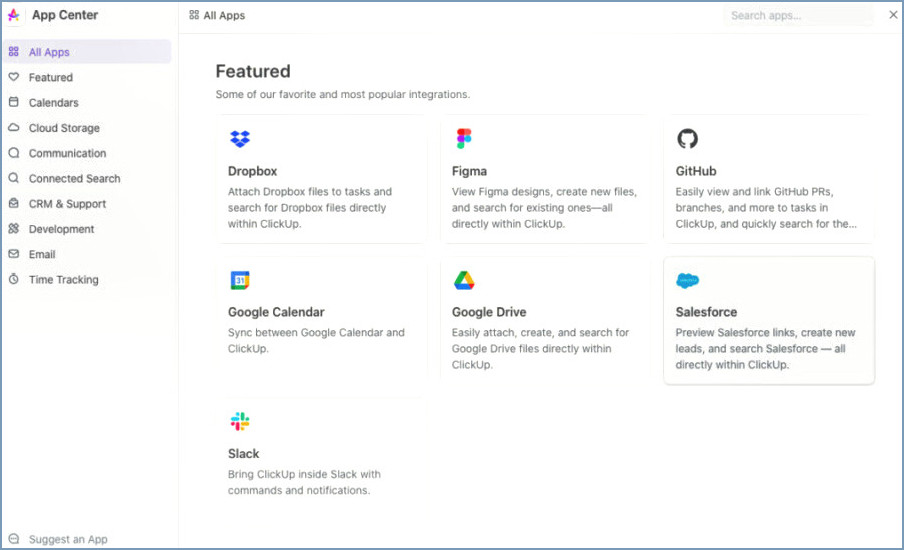 Integraciones de clics