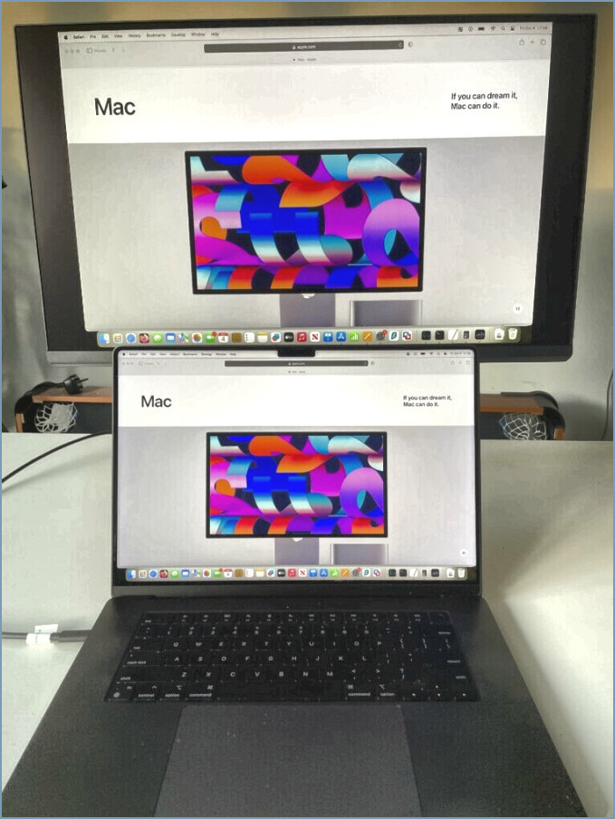 Benq MA270U MacBook M-Book Mode Color coincidencia